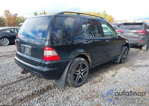 2005 Mercedes-Benz Ml 500 4Matic из США, поврежденный, VIN 4JGAB75E75A563300
